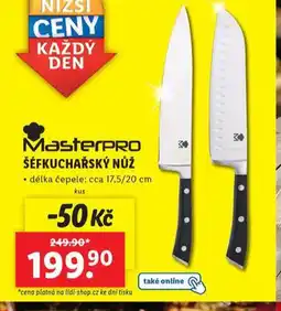 Lidl Šífkuchařský nůž nabídka