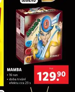 Lidl Mamba nabídka