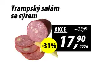 ZEMAN Trampský salám se sýrem nabídka