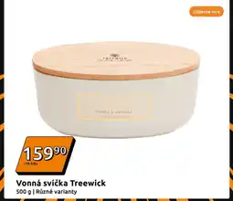 Action Vonná svíčka Treewick nabídka