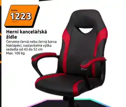Herní kancelářská židle