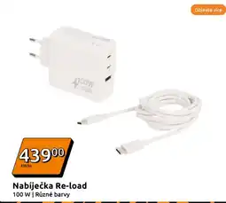 Action Nabíječka Re-load nabídka