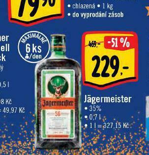Albert Jägermeister nabídka