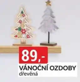 Baumax Vánoční ozdoby dřevěná nabídka