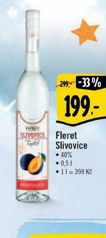 Albert Fleret slivovice nabídka