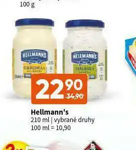 Terno Hellman´s tatarská omáčka, majonéza nabídka
