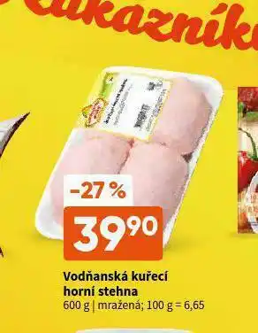 Terno Vodňanská kuřecí horní stehna mražená nabídka