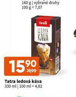 Terno Tatra ledová káva nabídka