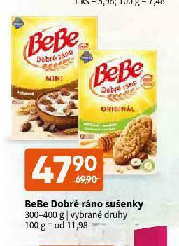 Terno Bebe dobré ráno sušenky nabídka