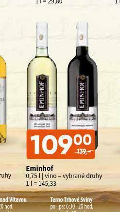 Terno Eminhof nabídka