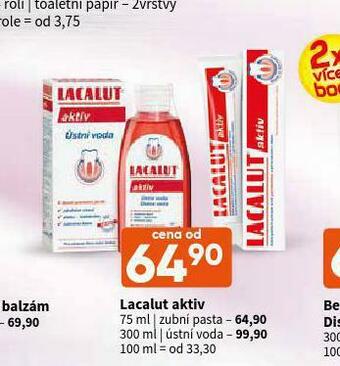 Lacalut aktiv ústní voda