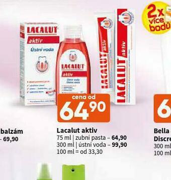 Terno Lacalut aktiv zubní pasta nabídka
