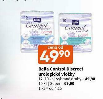 Terno Bella control discreet urologické vložky nabídka