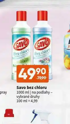 Terno Savo bez chloru na podlahy nabídka