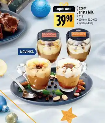 Jip Dezert barista mix nabídka