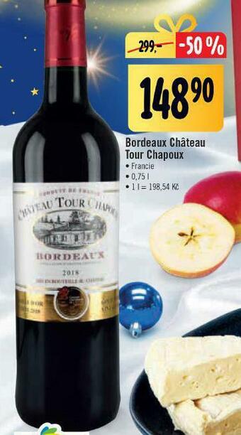 Jip Bordeaux chateau tour chapoux nabídka