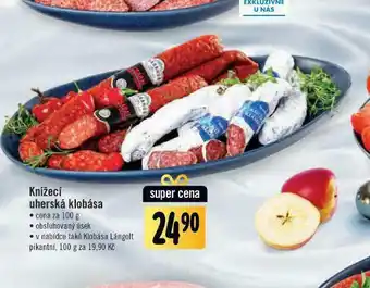 Jip Knížecí uherská klobása nabídka