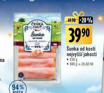 Jip Šunka od kosti nejvyšší jakosti nabídka