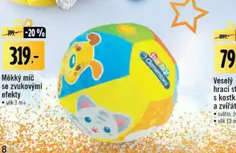 Albert Měkký míč se zvukovými efekty nabídka