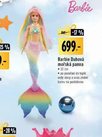 Albert Barbie duhová mořská panna nabídka