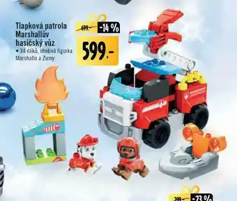 Albert Tlapková patrola mershallův hasičský vůz nabídka