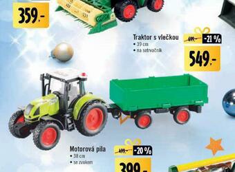 Albert Traktor s vlečkou nabídka