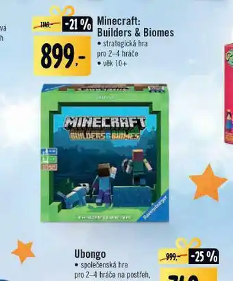 Albert Minecraft builders &amp; biomes nabídka