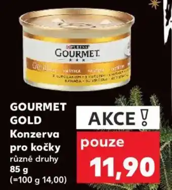 Kaufland GOURMET GOLD Konzerva pro kočky nabídka