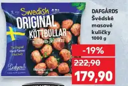 Kaufland DAFGÅRDS Švédské masové kuličky nabídka