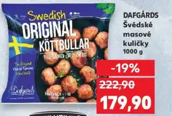 Kaufland DAFGÅRDS Švédské masové kuličky nabídka