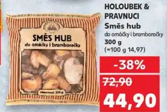 Kaufland HOLOUBEK & PRAVNUCI Směs hub nabídka