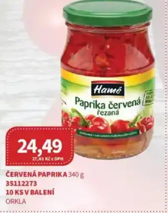 Kubík potraviny Červená paprika nabídka