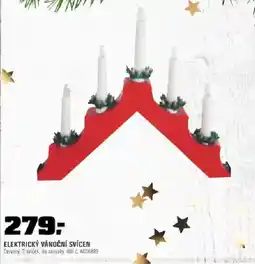 OBI Elektrický vánoční svícen nabídka
