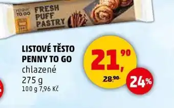 Penny Market Listové těsto penny to go nabídka