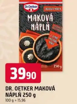 Trefa DR. OETKER Maková náplň nabídka