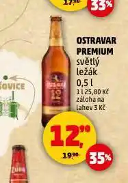 Penny Market Pivo ostravar nabídka