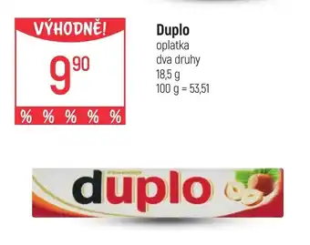 Globus Duplo oplatka nabídka