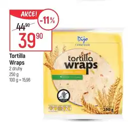 Globus Tortilla Wraps nabídka