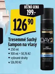 Albert Tresemmé suchý šampon na vlasy nabídka