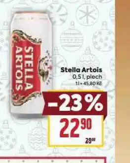 Billa Pivo stella artois nabídka