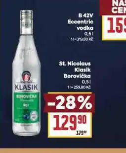 Billa St. nicolaus klasik borovička nabídka