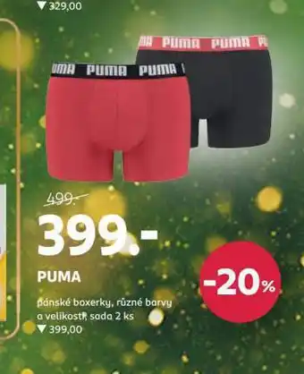 Rossmann Puma pánské boxerky nabídka