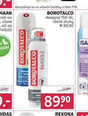 Rossmann Borotalco deosprej nabídka