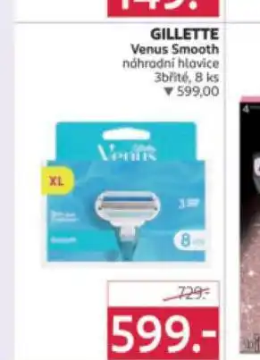 Rossmann Gillette venus smooth náhradní hlavice nabídka