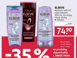 Rossmann Loreal elseve šampon, balzám nabídka