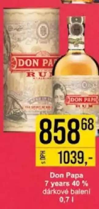 Jip DON PAPA 7 years 40 % nabídka