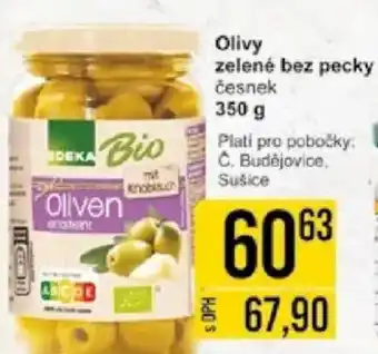 Jip Olivy zelené bez pecky česnek nabídka