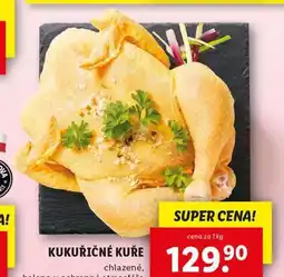 Lidl Kukuřičné kuře nabídka