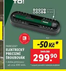 Lidl Elektrický precizní šroubovák nabídka