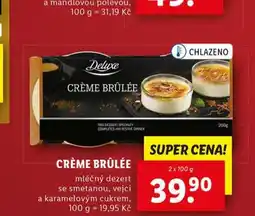 Lidl Créme brulée nabídka